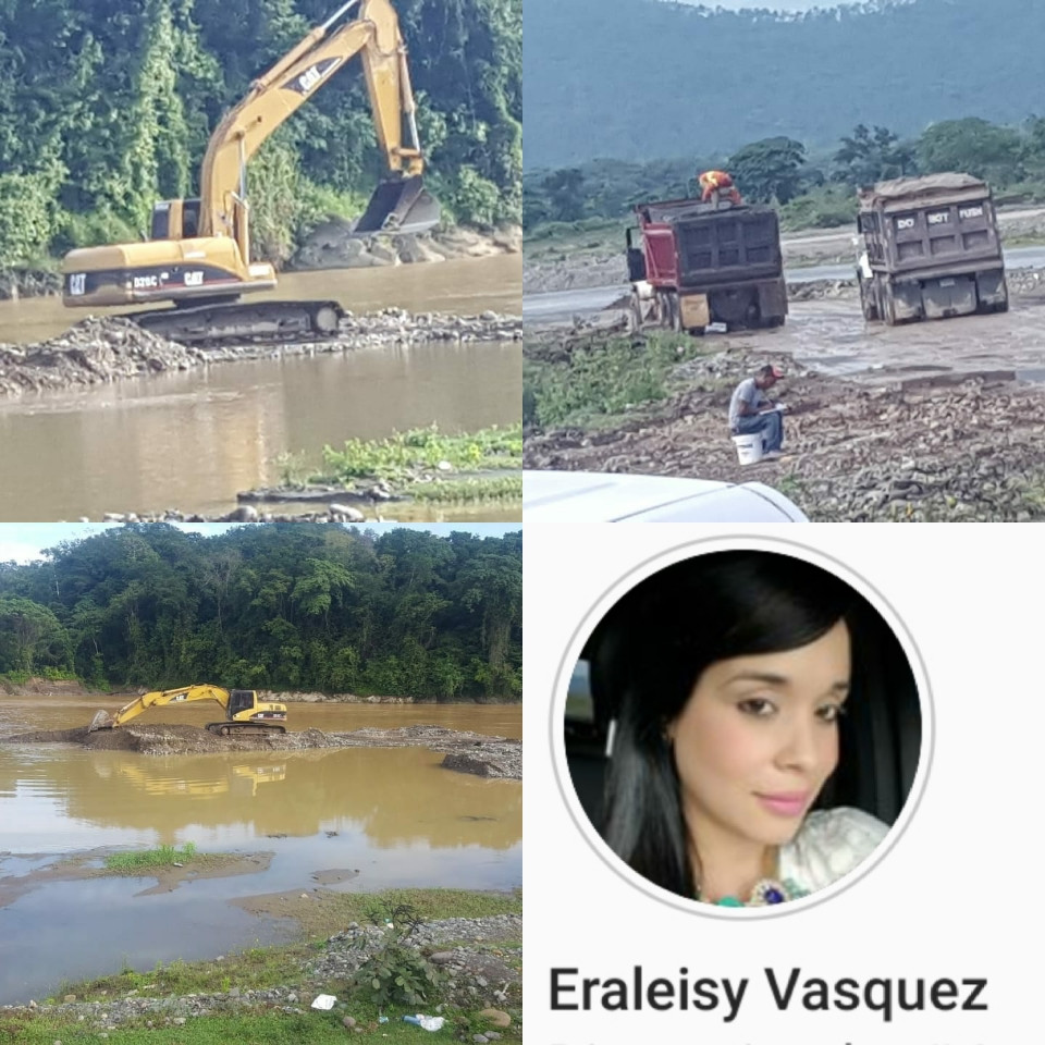Medio Ambiente se hace eco de la denuncia de Eraleisy Vásquez contra depredadores de ríos Monseñor Nouel Eraleisy rios large