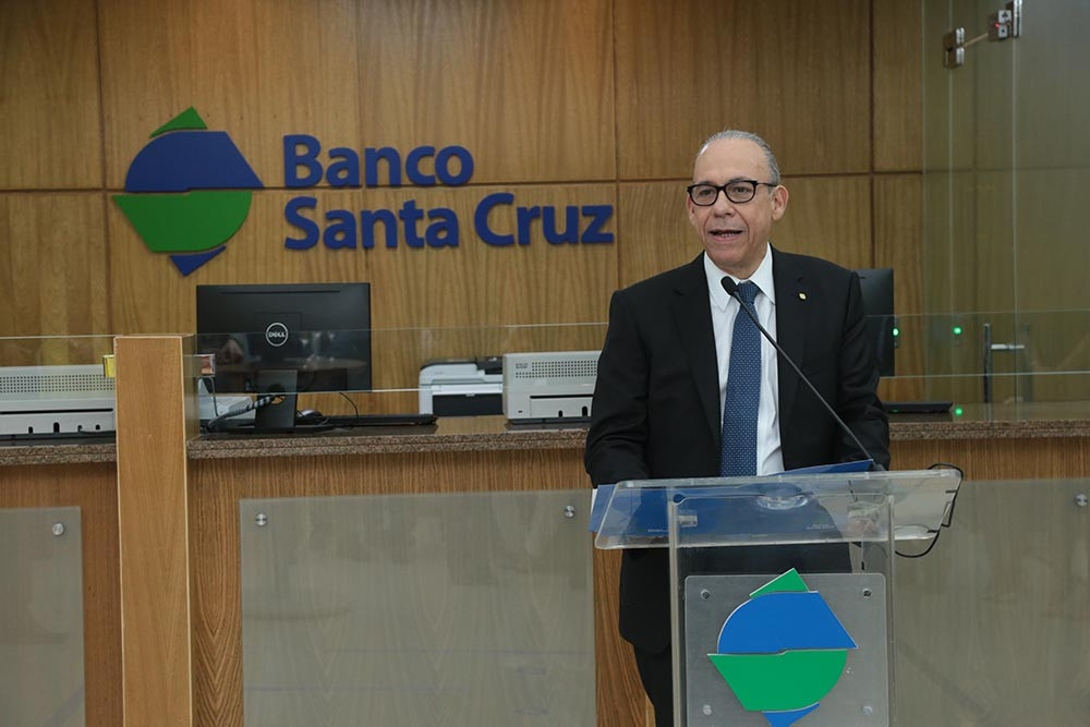 Banco Santa Cruz inicia colocación de bonos por RD$750 MM a 9% anual Fausto A. Pimentel presidente del Banco Santa Cruz large