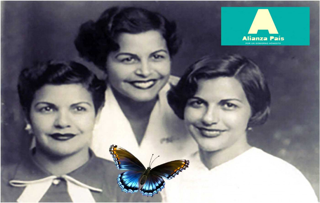 Alianza País en EEUU honrará a las Mirabal en homenaje virtual encabezado por Minou Taváres y Sergia Galván Mirabal