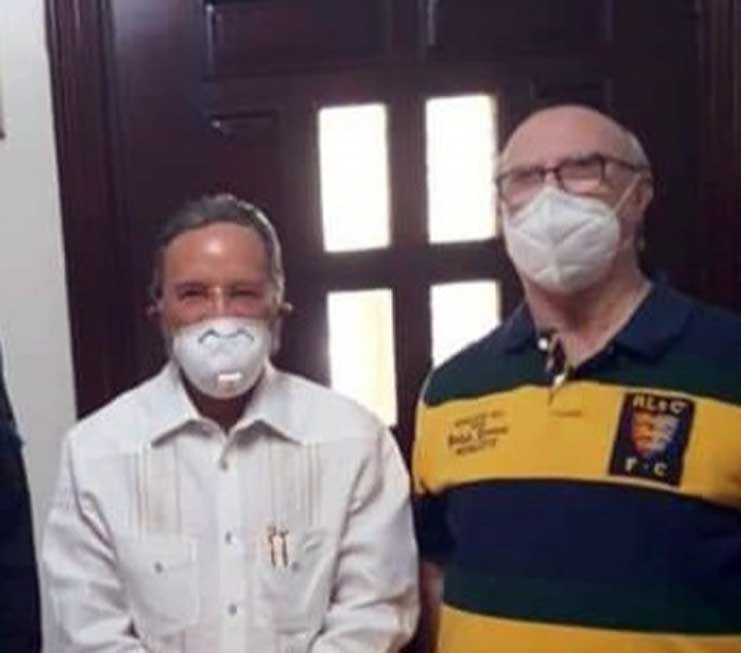 Amable Aristy e Hipólito Mejía afectado de COVID 19 large