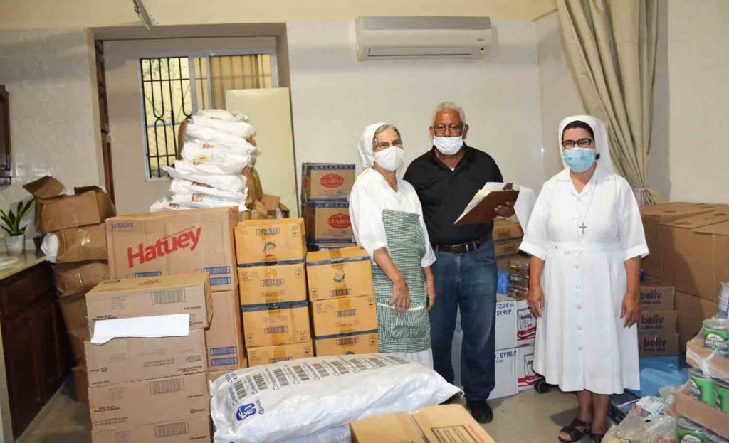 CONAPE entrego alimentos proteinas suplementos large