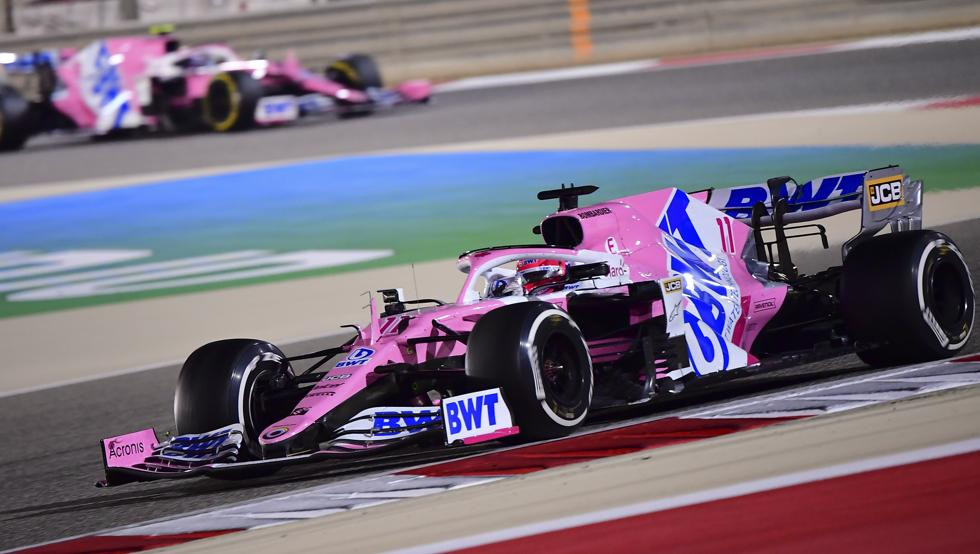 Checo Pérez ganador del GP de Sakhir de F1 2020