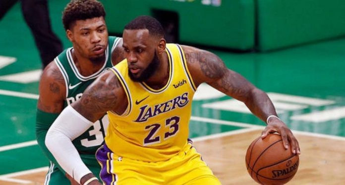 James y Lakers sucumben en Boston 1024x550 1