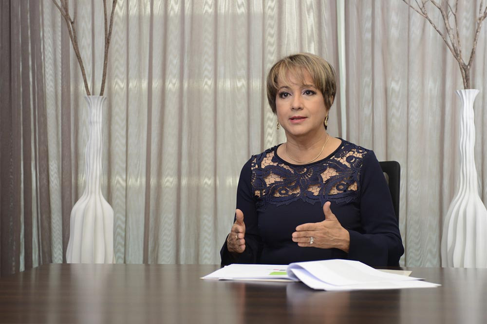 ADAFP propone proceso simplificado de acceso a beneficios del sistema de pensiones La presidenta ejecutiva de ADAFP Kirsis Jaquez. large