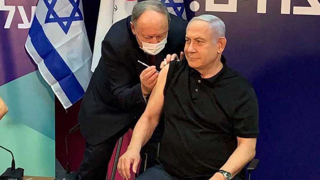 Netanyahu se convierte en la primera persona en recibir en vivo large