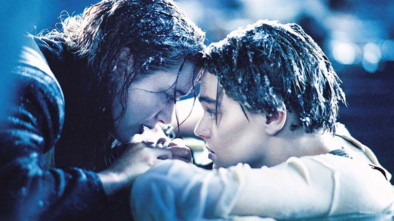 Titanic Kate Winslet y Leonardo Di Caprio