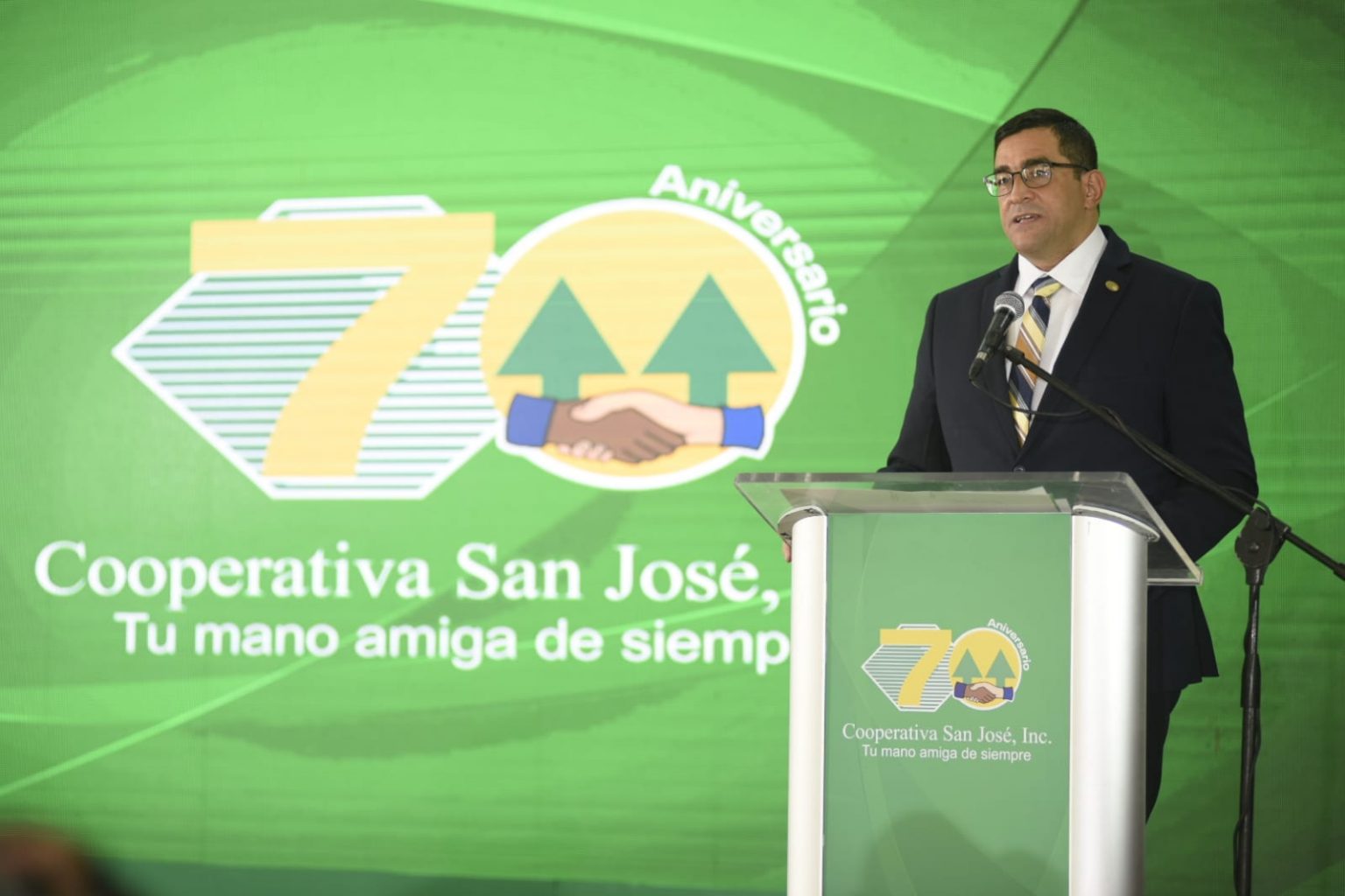 Juan Carlos Jaquez gerente general de la Cooperativa San Jose