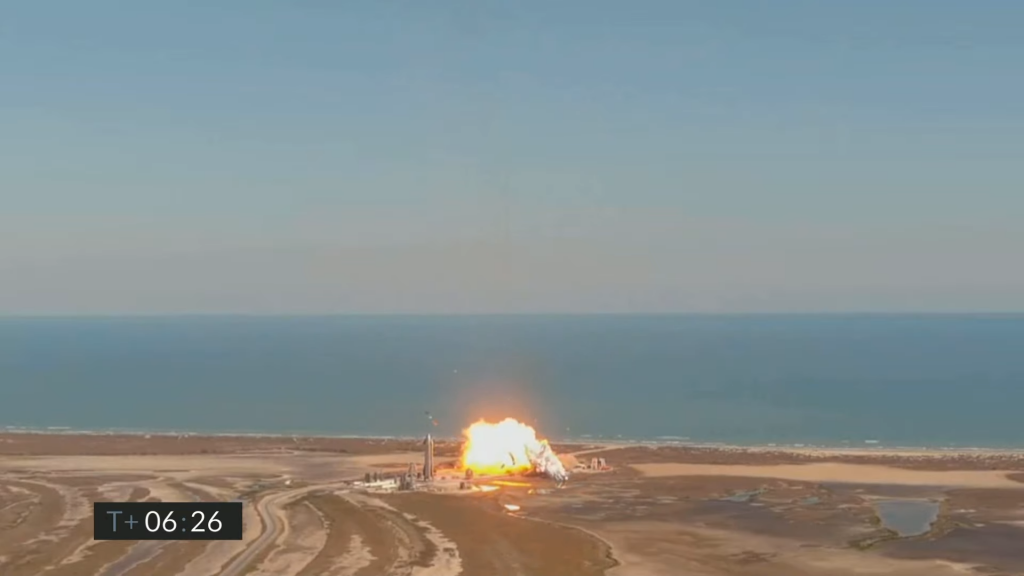 Otro fracaso de SpaceX y Elon Musk… ¡su nave Starship vuelve a explotar! Starship SN9