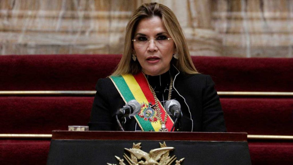 Jeanine Anez presidente de facto de Bolivia