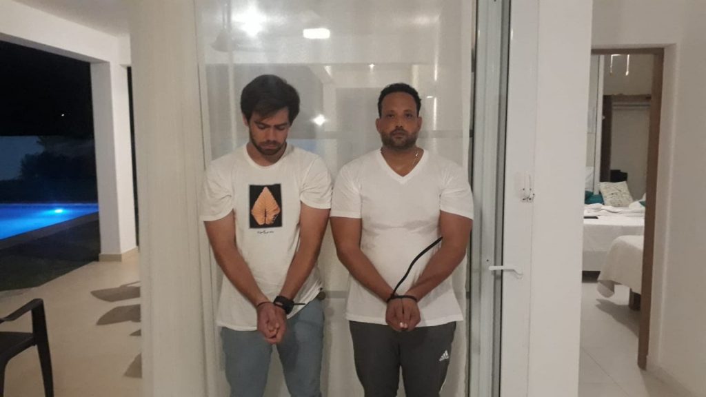 Operación Falcón: Apresan en Puerto Plata a uno de los jefes de la red y a sobrino de exalcalde Walter Musa Waldo Wilfred Musa y Juan Carlos Mosquea