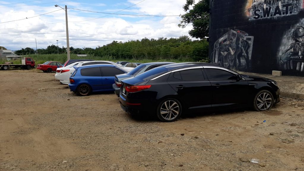 vehiculos en la region