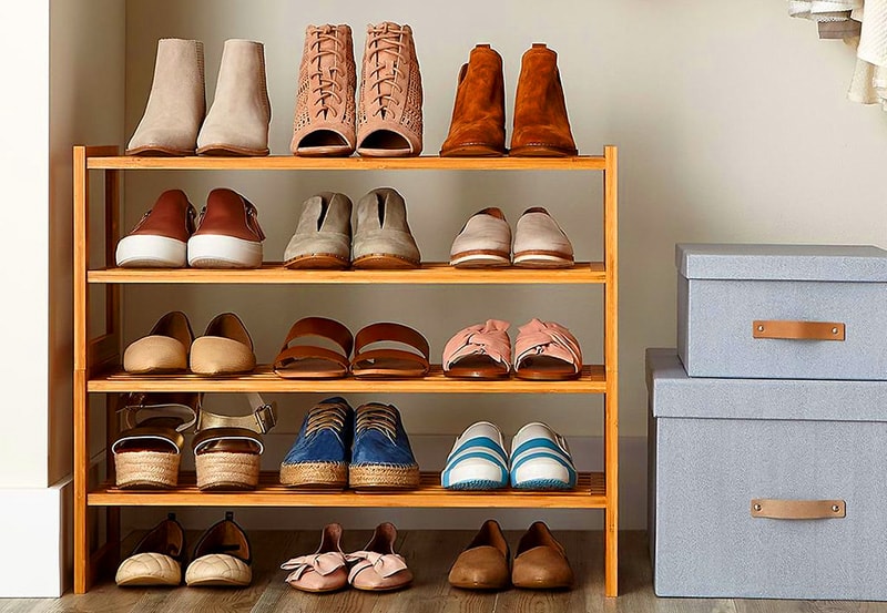 Closet organizador de zapatos marrón Orange