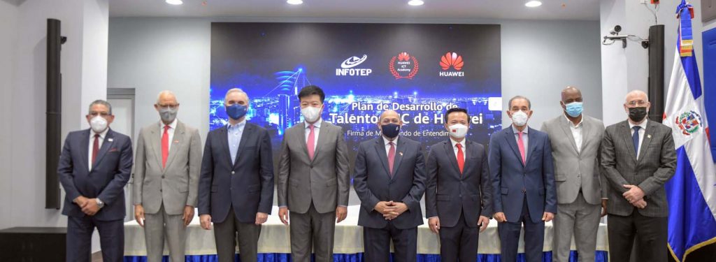 Infotep y Huawei suscriben acuerdos para plan nacional de desarrollo de talentos