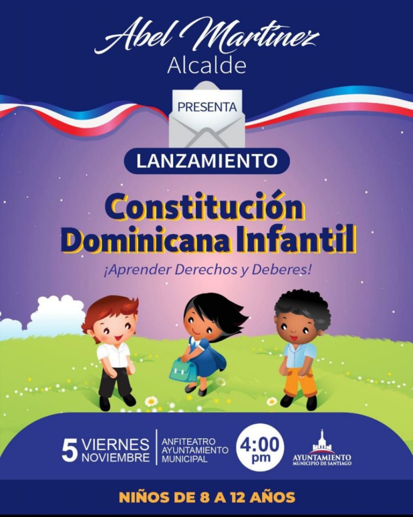 Invitacion lanzamiento Constitucion Infantil