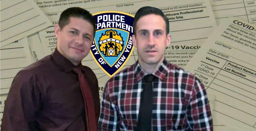 Oficiales de alto rango del NYPD arrestados