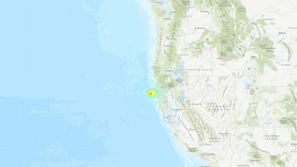 sismo de magnitud 62 frente a las costas de California