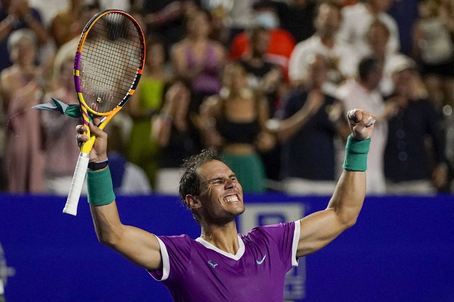 Nadal quiebra a Medvedev y se mete a la final del Abierto de Acapulco