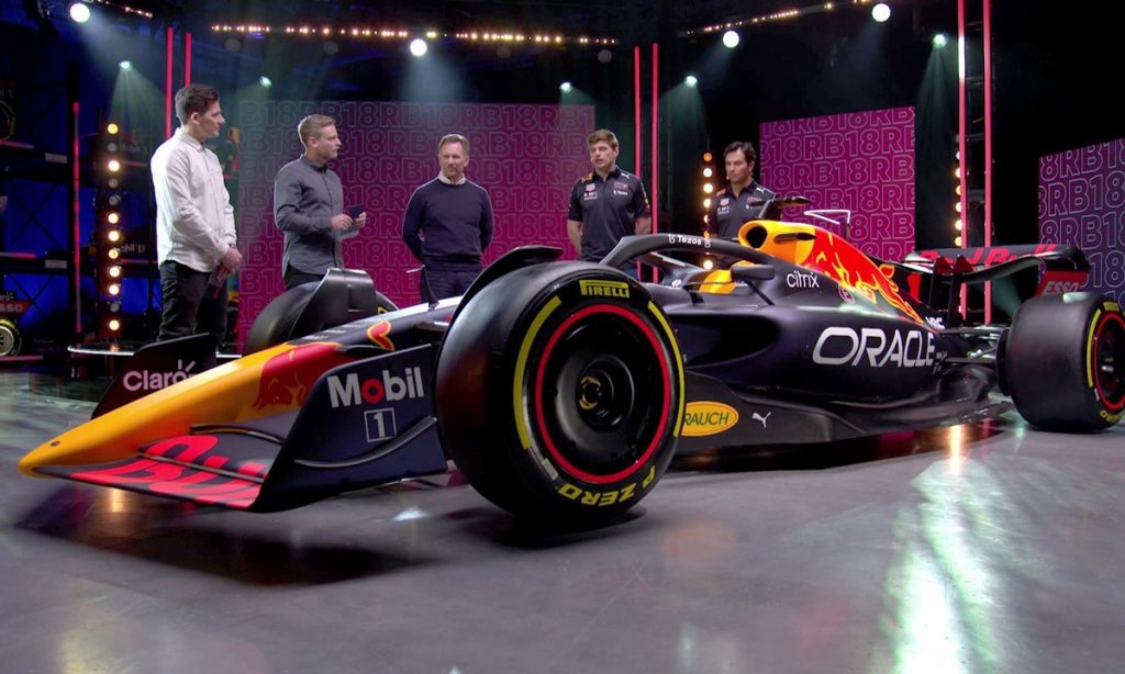 Red Bull presento el diseno de su monoplaza para la temporada de Formula 1