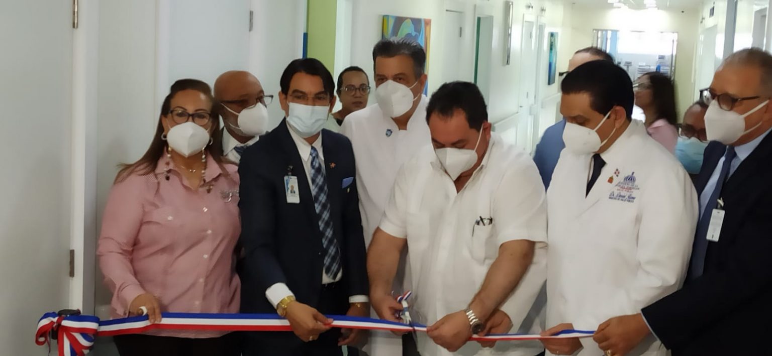 gobierno inauguro unidad de Cardiologia del hospital Cabral y Baez