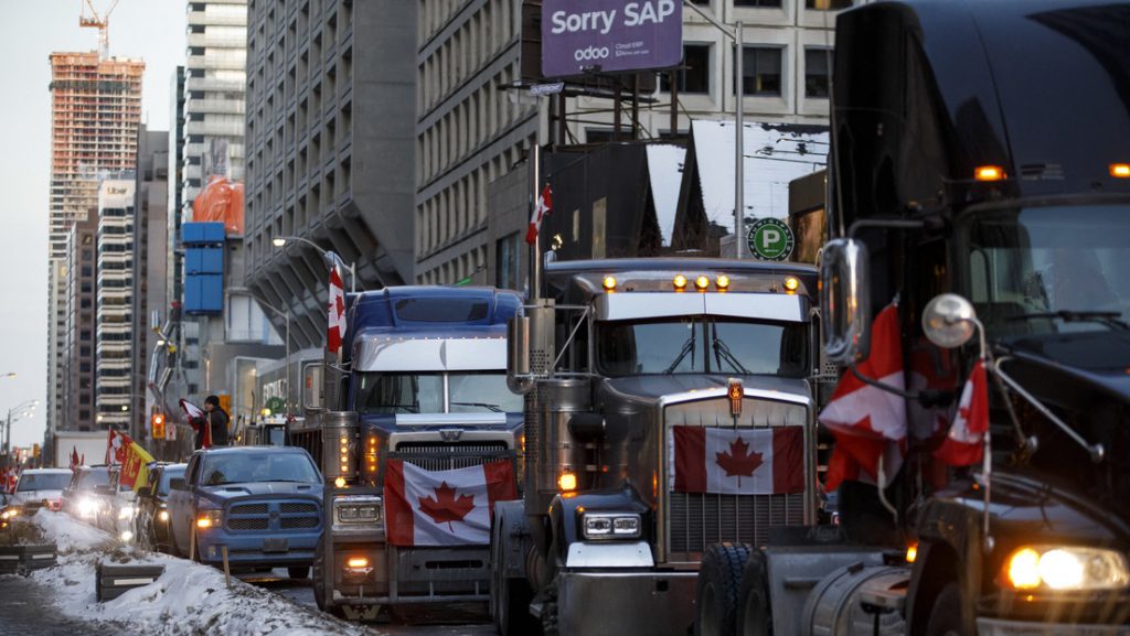 protestas de camioneros