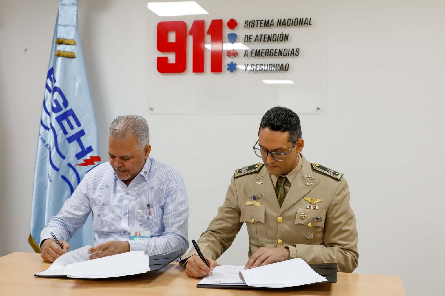 EGEHID y Sistema 911 firman acuerdo de colaboracion