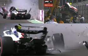 Terrible accidente de Mick Schumacher en la Q2 del GP de Arabia1