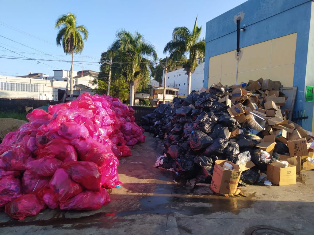 hospital Cabral y Baez se ahogue la basura