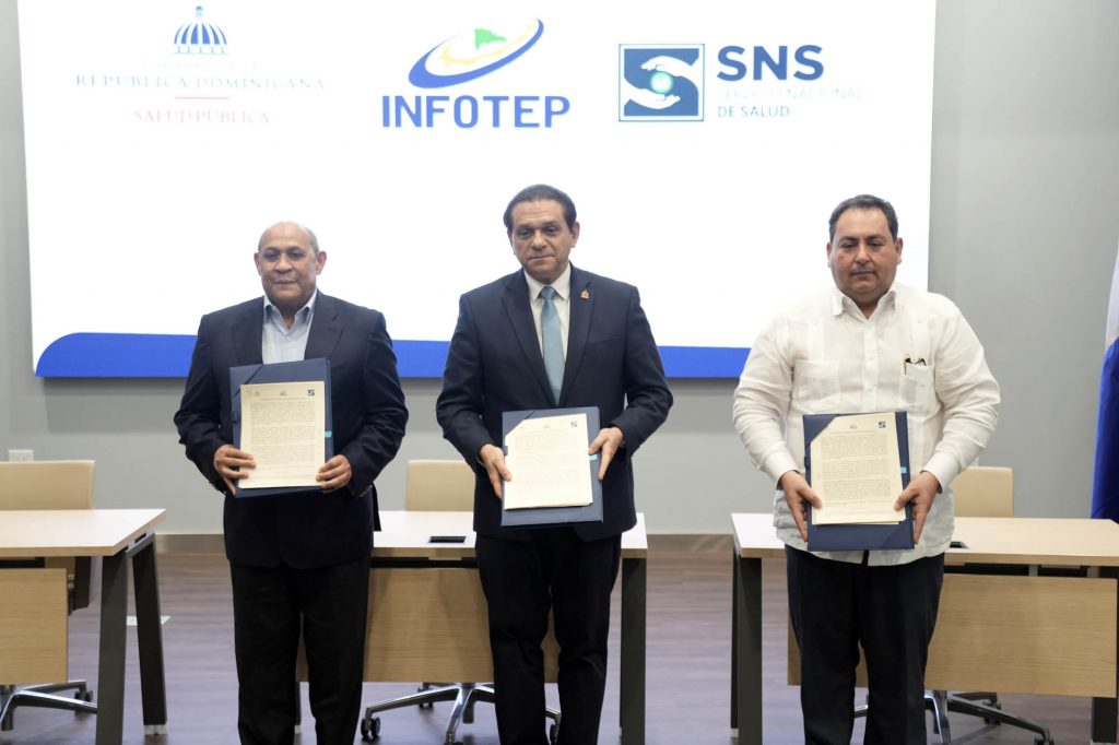 INFOTEP, MISPAS y SNS acuerdan la instalación de dos centros especializados y formar a más de 50 mil técnicos del sector Salud INFOTEP MISPAS y SNS acuerdan la instalacion de dos centros especializados