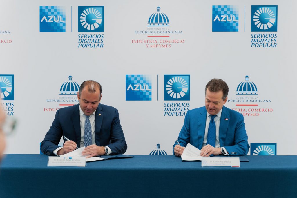 MICM y AZUL facilitaran ecosistema digital de pagos en pymes