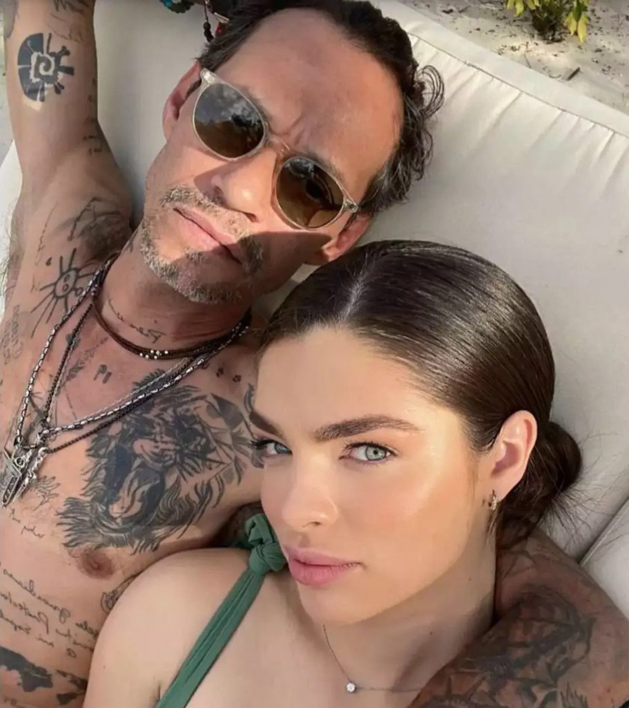 Marc Anthony y su novia Nadia Ferreira de vacaciones en Republica Dominicana