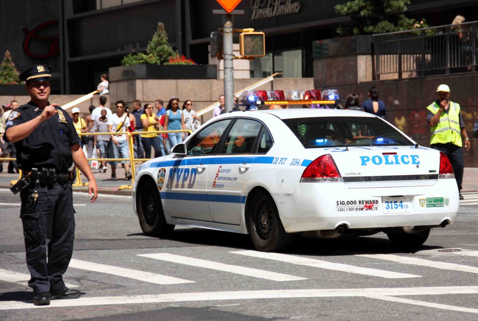 Policia alto manhattan new york