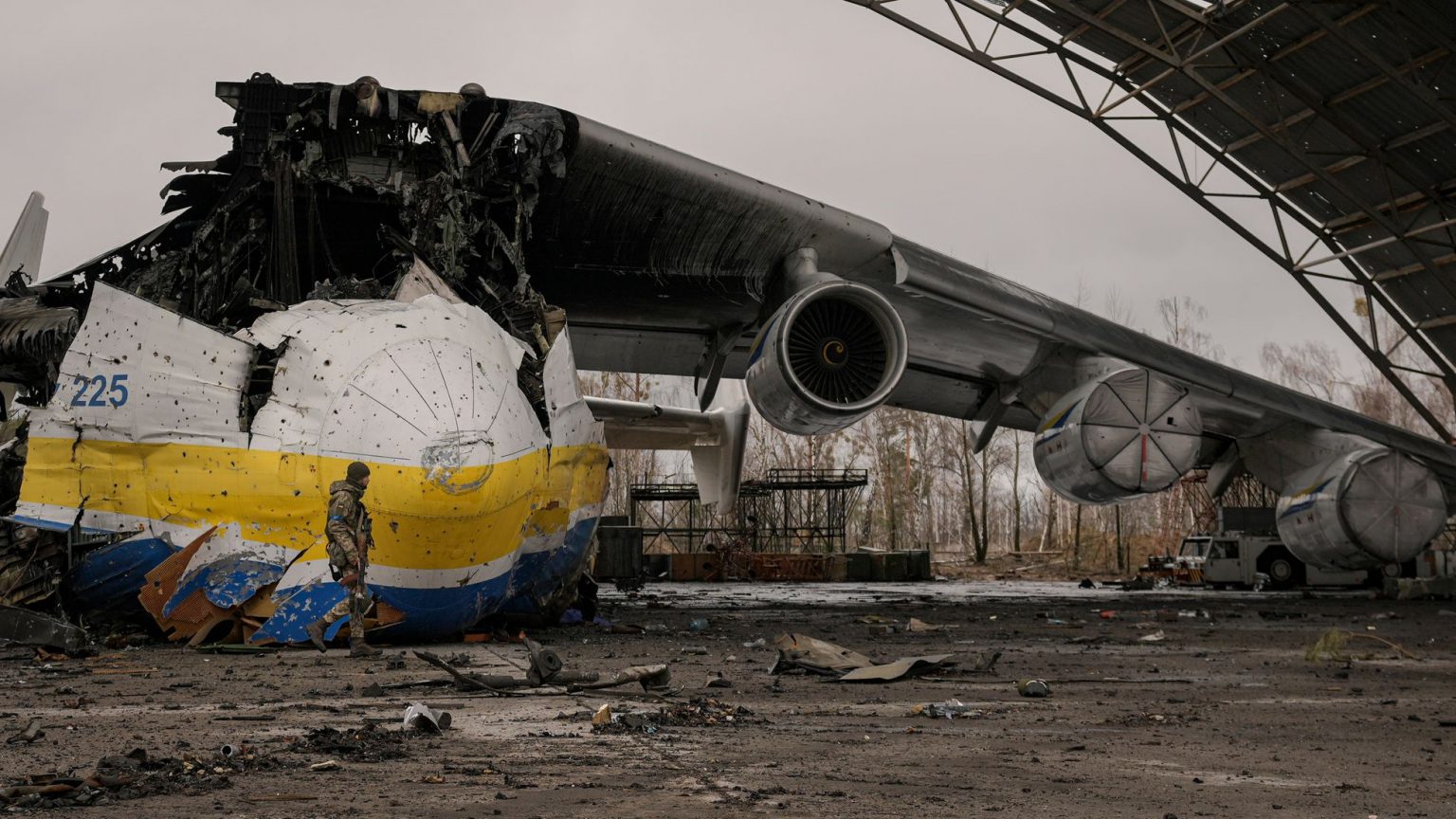 avion Antonov An 225 es un desastre nacional para Ucrania