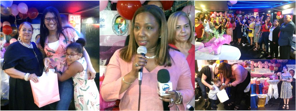 El PRD agasaja docenas de madres dominicanas
