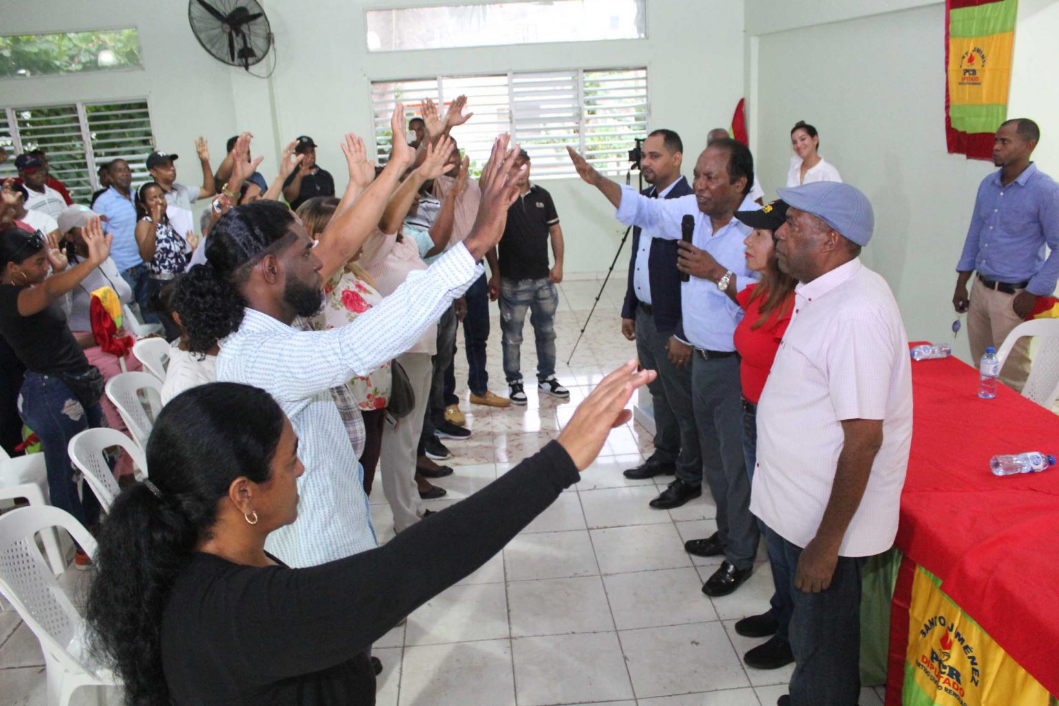 Partido Civico Renovador juramenta su estructura politica en Santo Domingo Norte