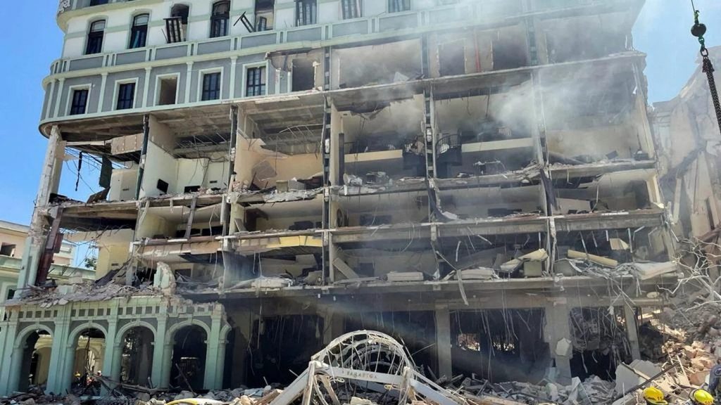 hotel Saratoga en La Habana al menos ocho muertos
