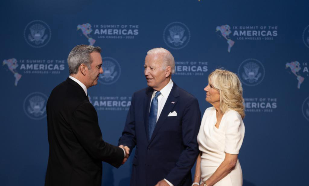 Abinader y Joe Biden