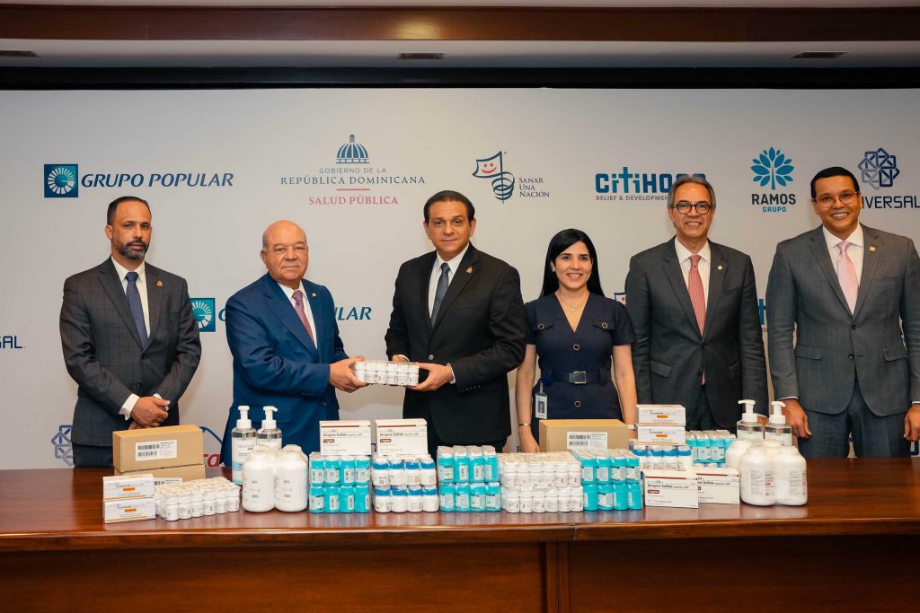Sanar una Nacion aporta al Ministerio de Salud Publica