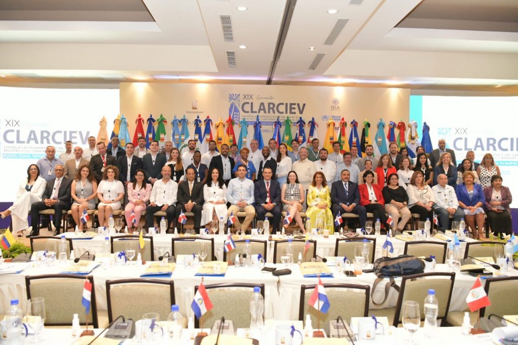 Delegados de paises participantes en el XIX ENCUENTRO DEL CLARCIEV