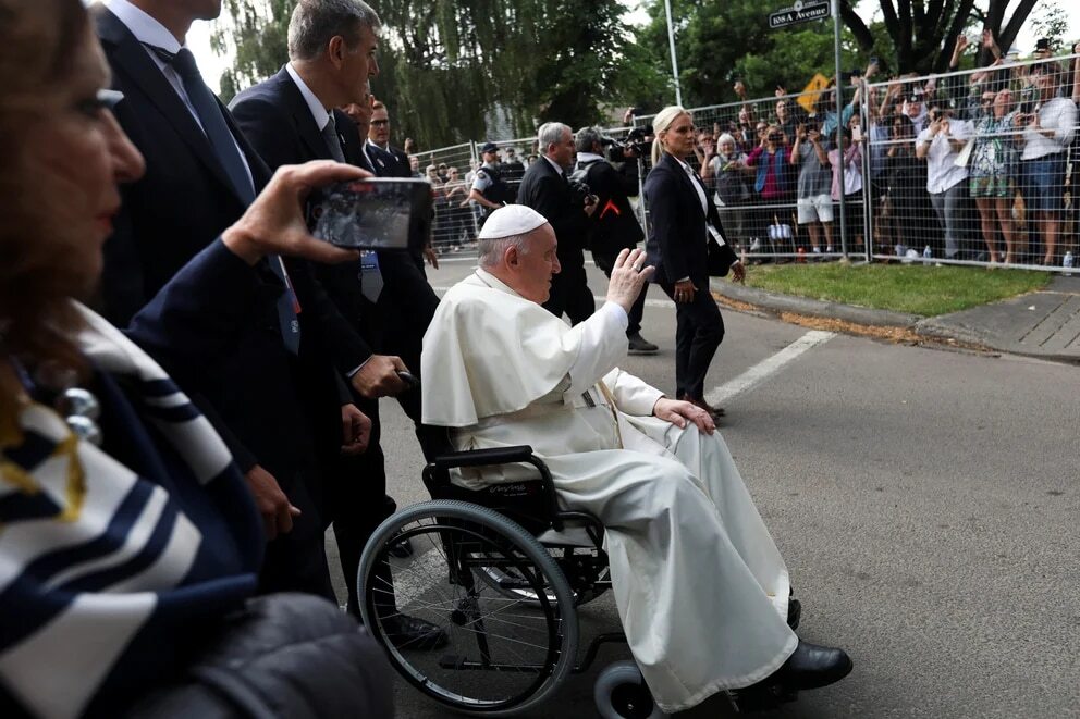 El papa Francisco celebra su primera misa masiva en Canada1