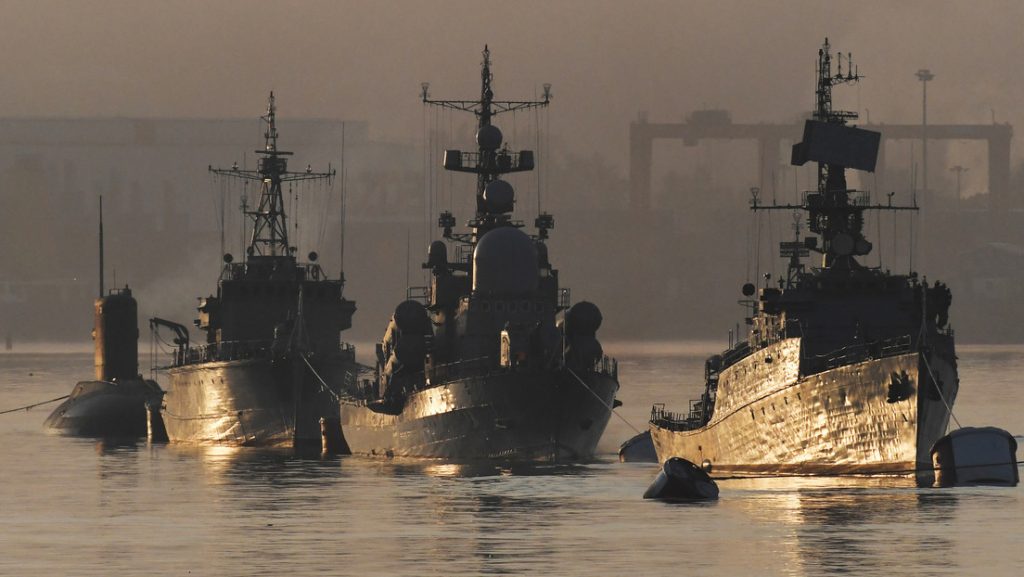 La Flota de Rusia es capaz de responder con la velocidad del rayo