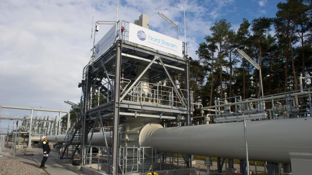gas ruso a Europa a traves del gasoducto Nord Stream 1