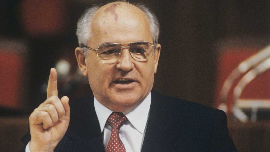 Mijail Gorbachov el ultimo mandatario de la Union Sovietica