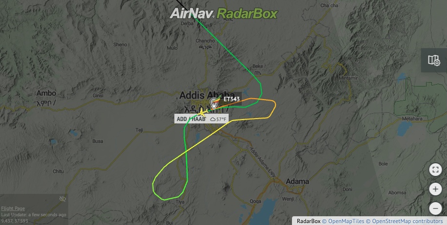 Pilotos de Ethiopian Airlines se quedan dormidos en pleno vuelo1