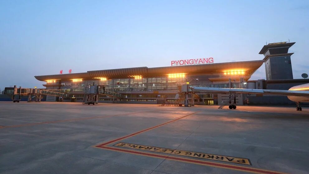 aeropuerto de Pionyang Corea del Norte