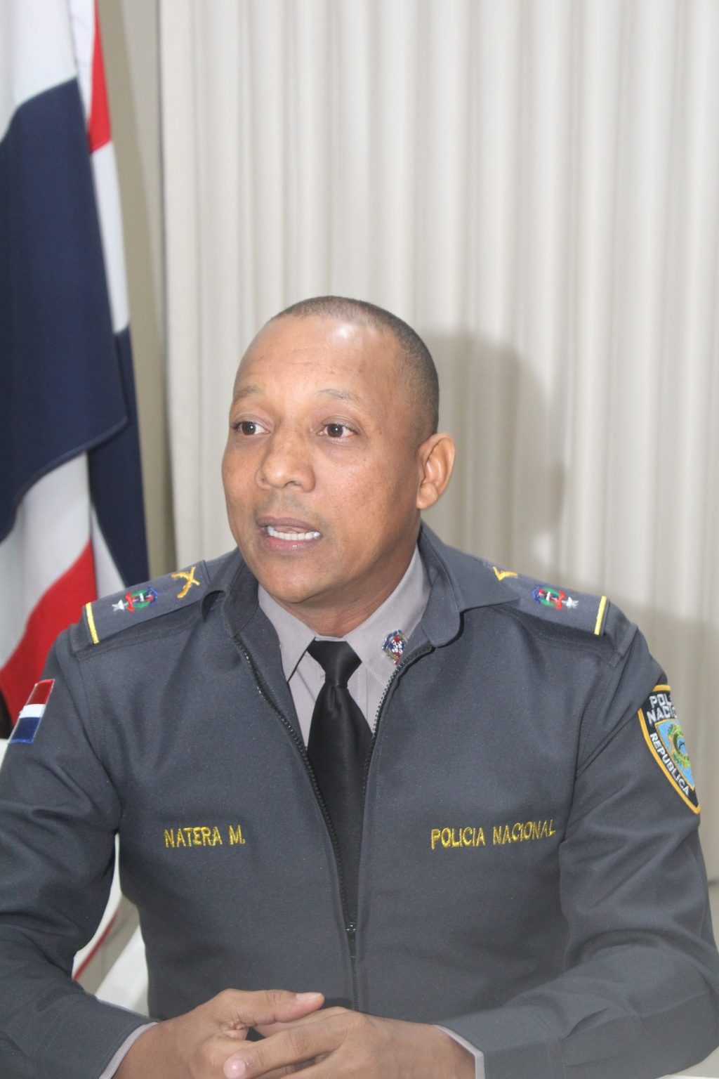 General Natera Melenciano director de la policia en el nordeste