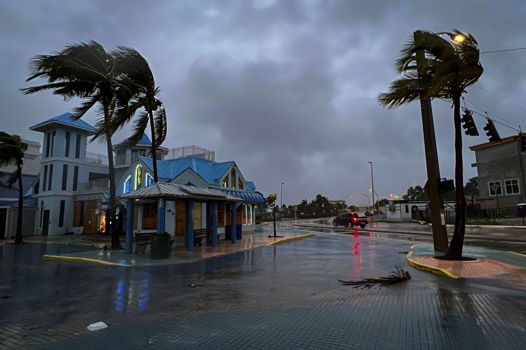 huracan Ian toco tierra en Florida eljacaguero