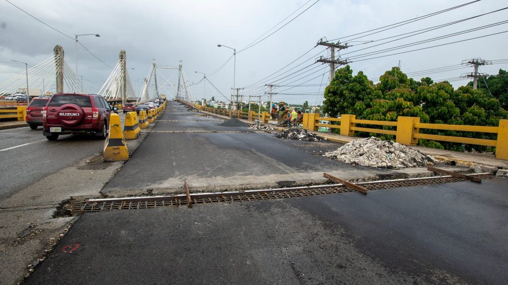 Obras Públicas informa cierre del puente Duarte desde el viernes en horas nocturnas puente Duarte