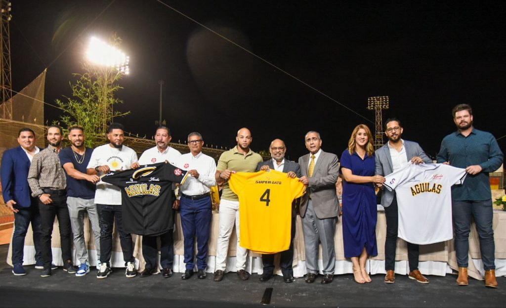 Aguilas Cibaenas realiza virtuosa Rueda de Prensa en el Estadio Cibao