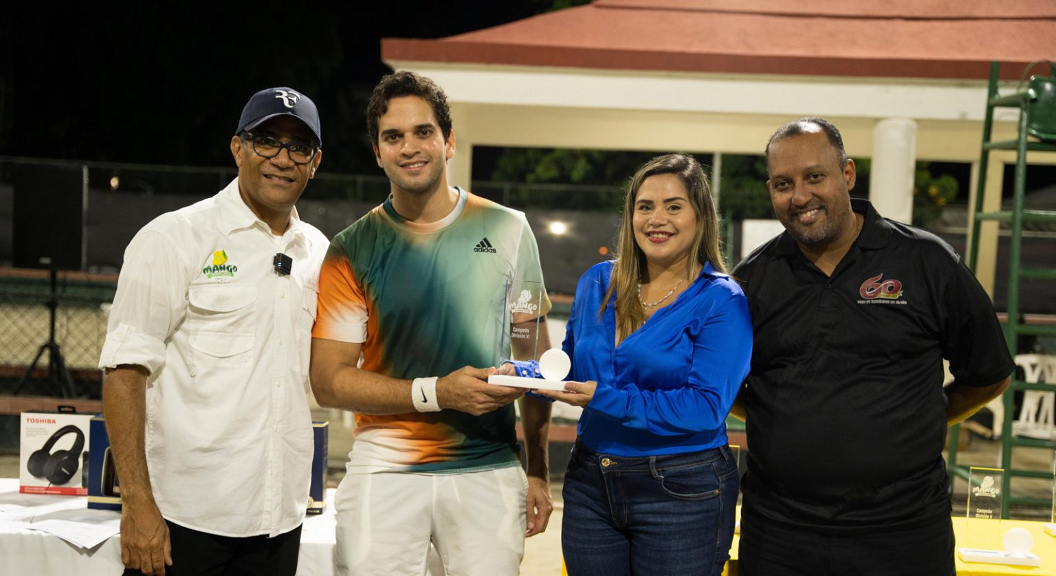 Espinosa Martinez y Victoria campeones del Mango Tennis Open 2022