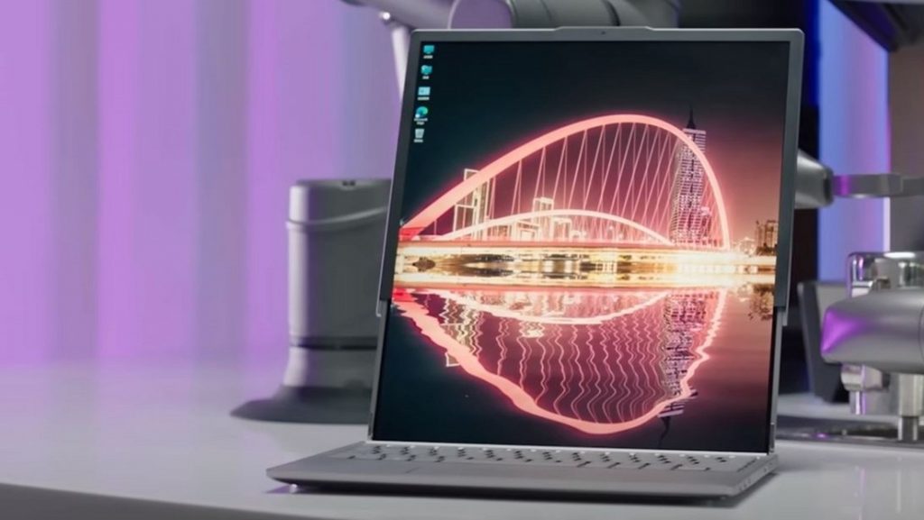 Lenovo muestra revolucionarios prototipos de una computadora portatil